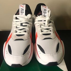 Men’s Puma RS-X Mix White, Black & Orange
